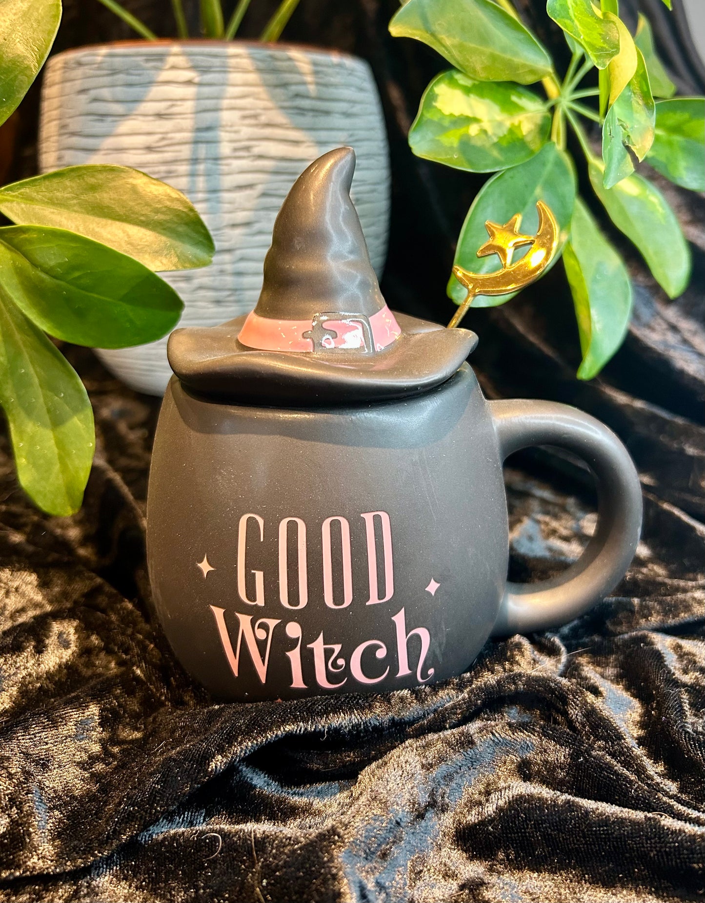 “Good Witch” Pink Mug