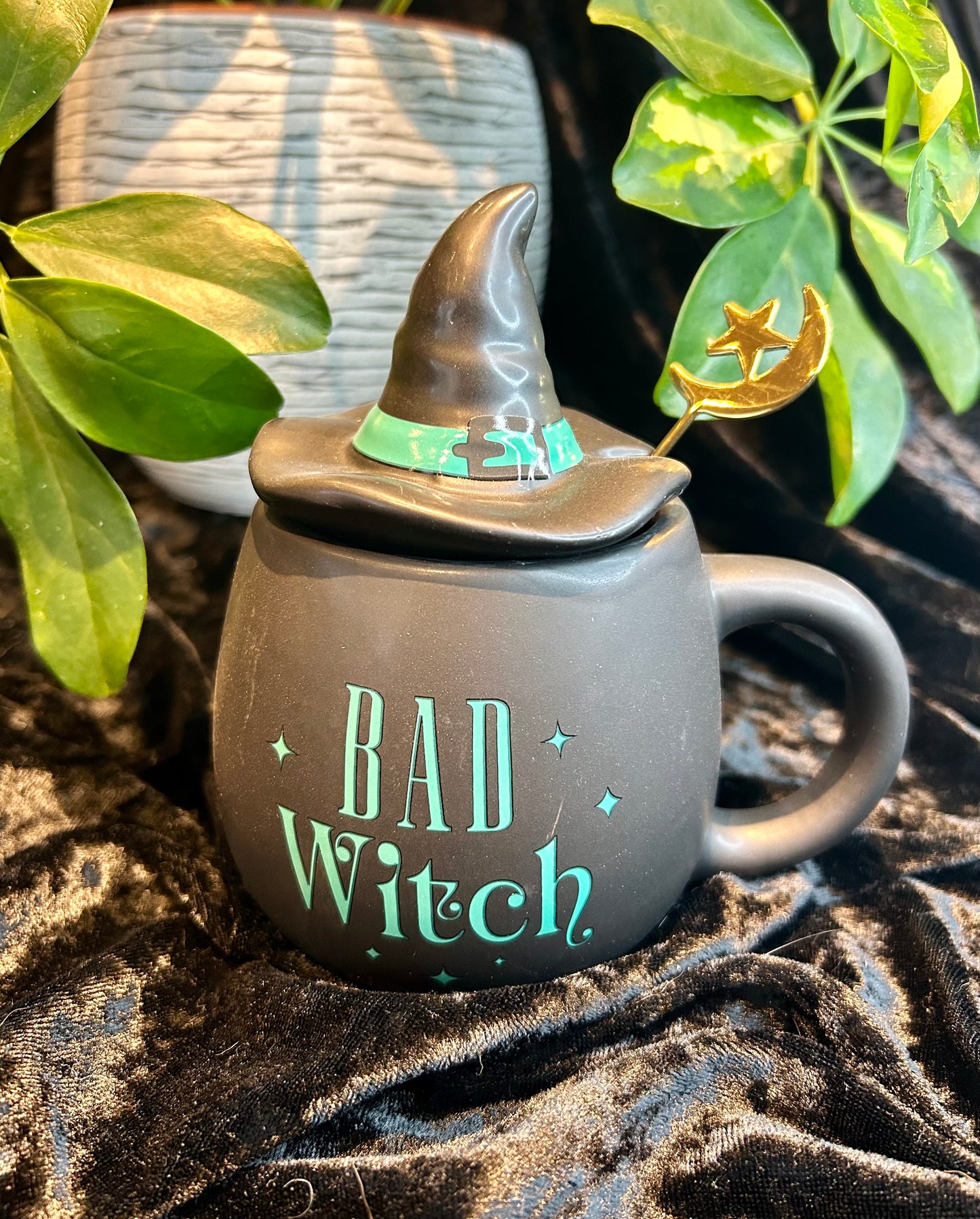 “Bad Witch” Green Mug