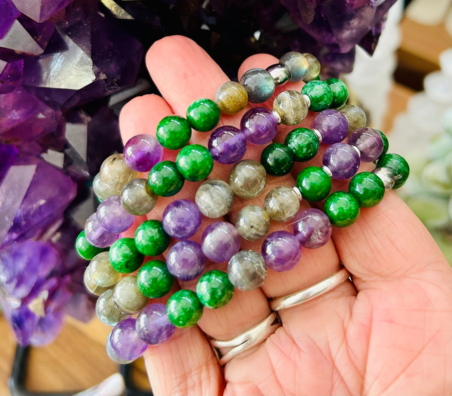 Health, wealth and new beginnings bracelet