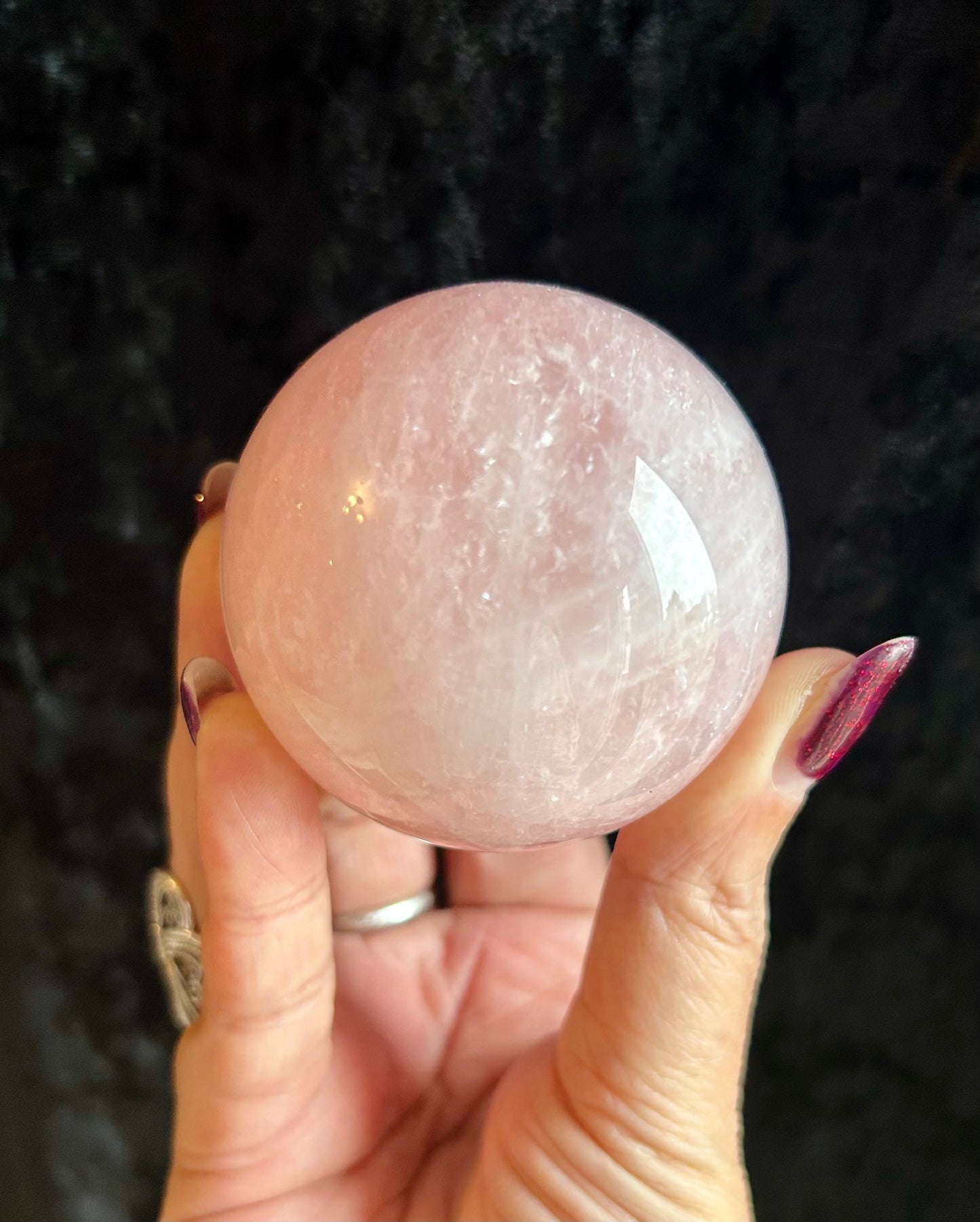Rose Quartz sphere