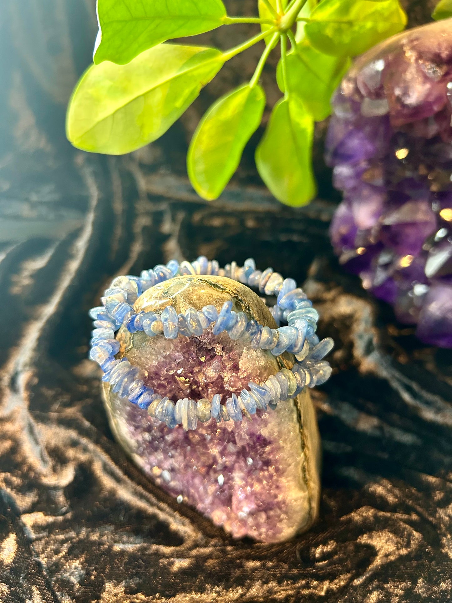 Blue Kyanite bracelets