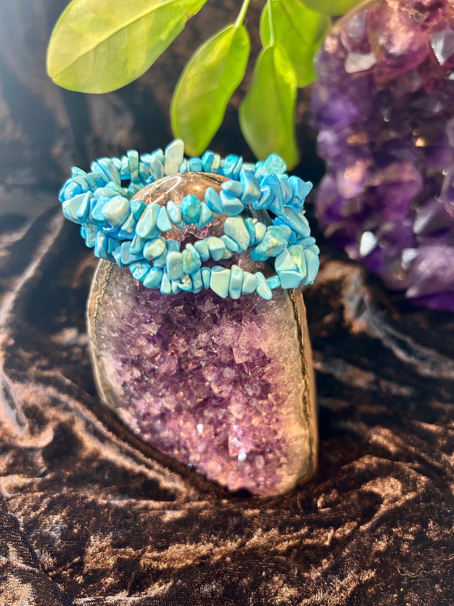 Blue Howlite bracelets