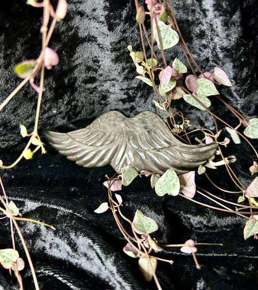 Sheen obsidian Angel Wings