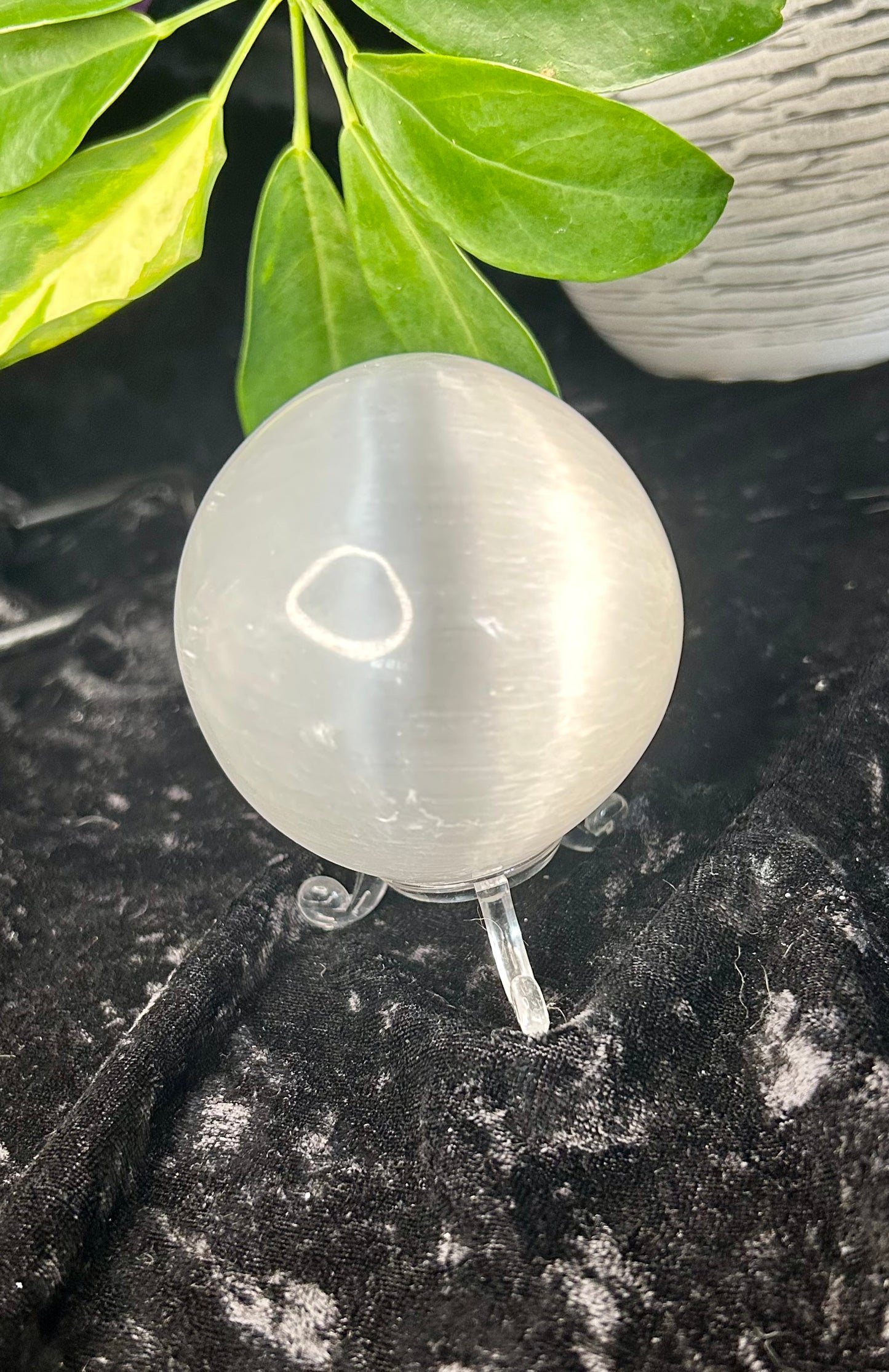 Selenite sphere