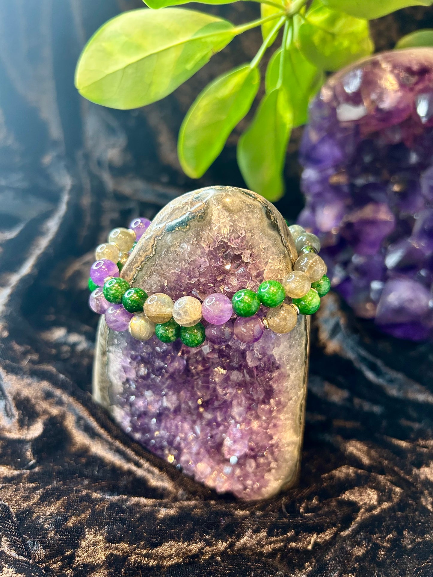 Health, wealth and new beginnings bracelet