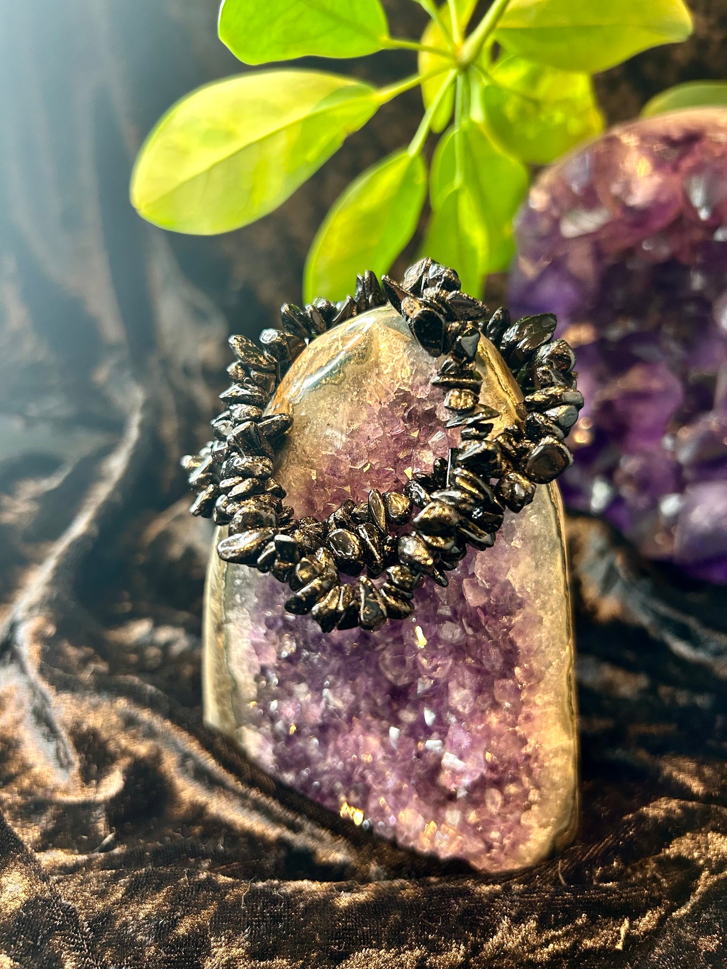Black tourmaline bracelets