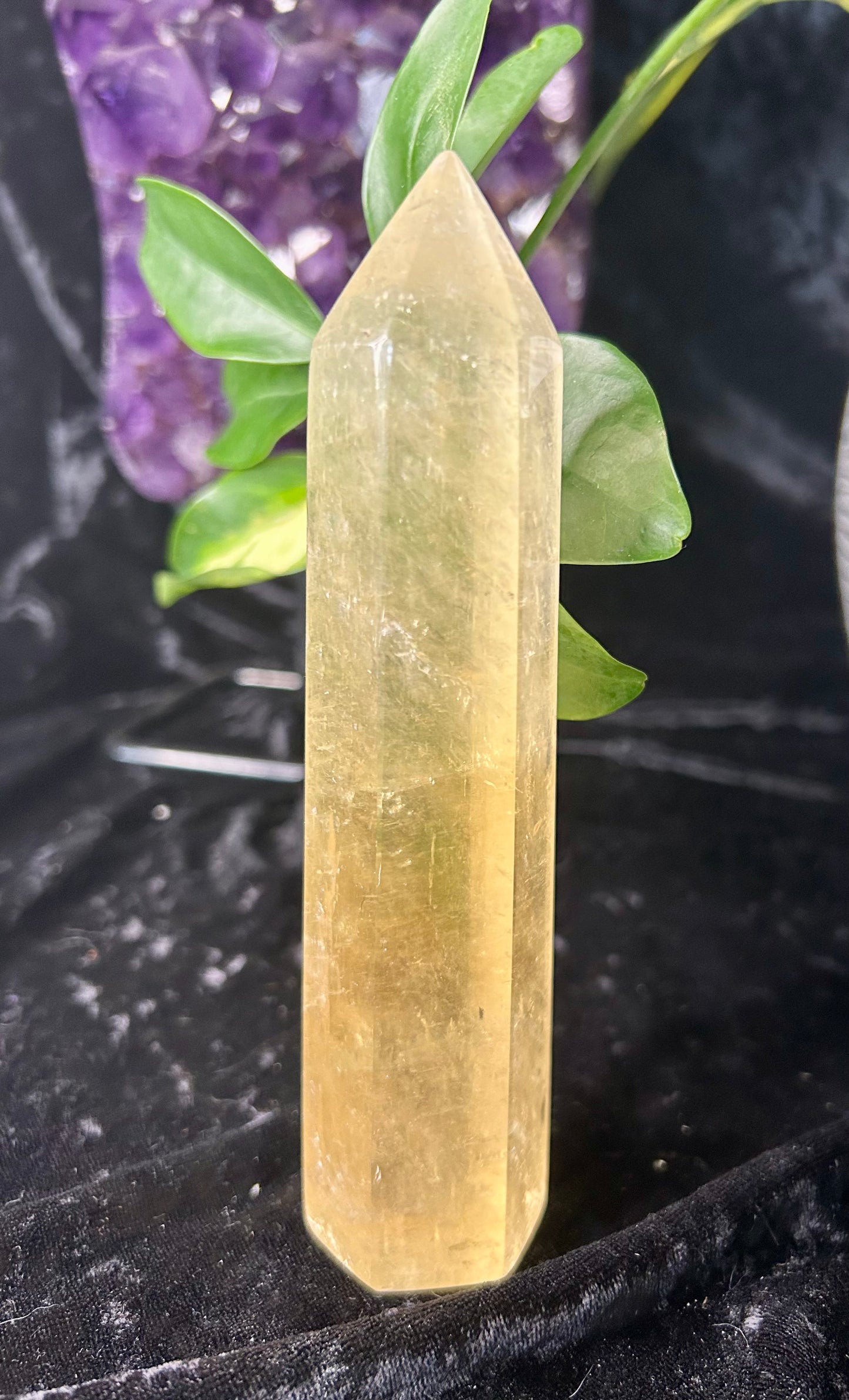 Lemon Quartz point