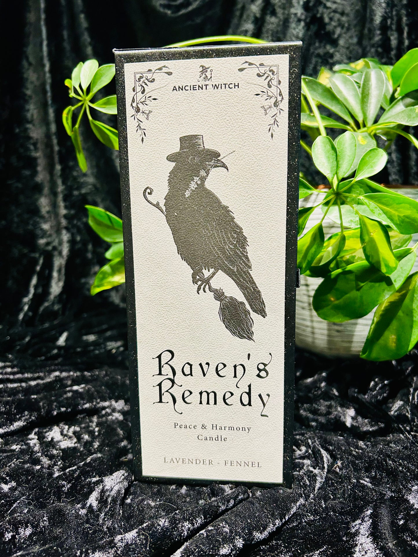 Ancient Witch Ravens Remedy candle