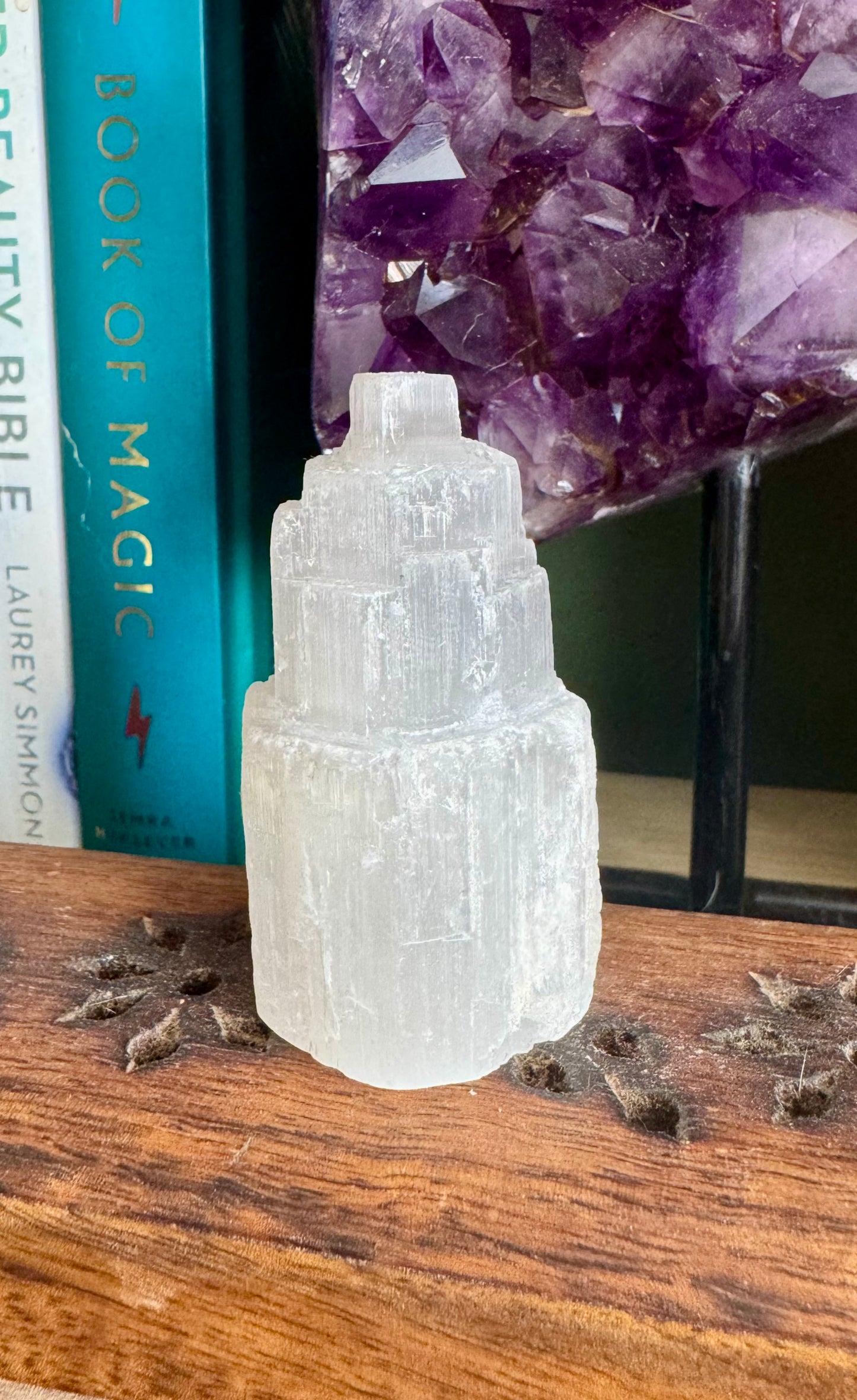 Mini selenite tower