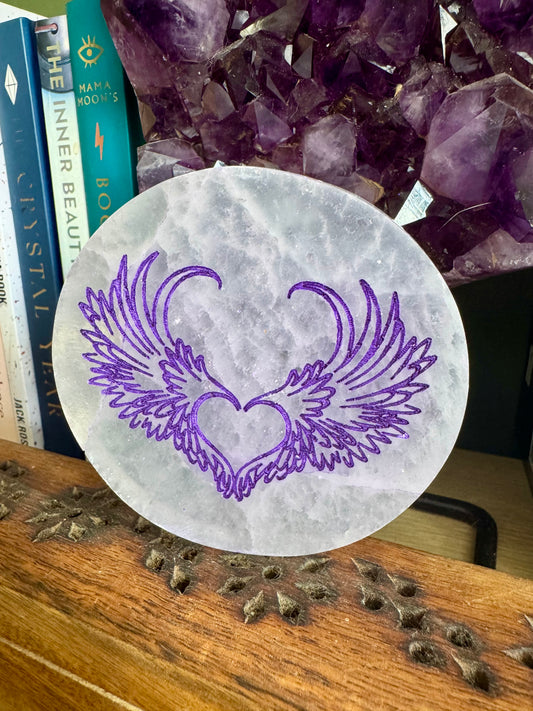 Selenite charging plate