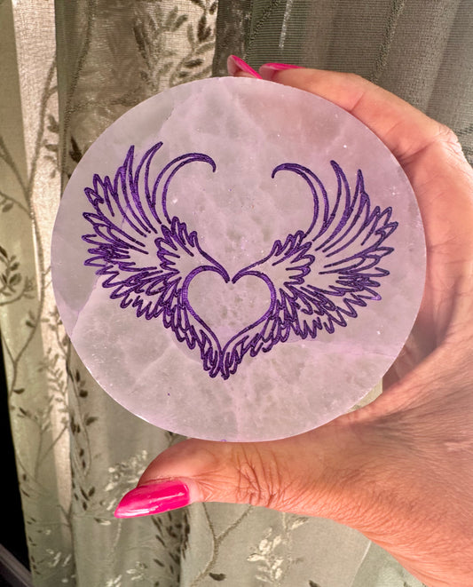 Selenite charging plate