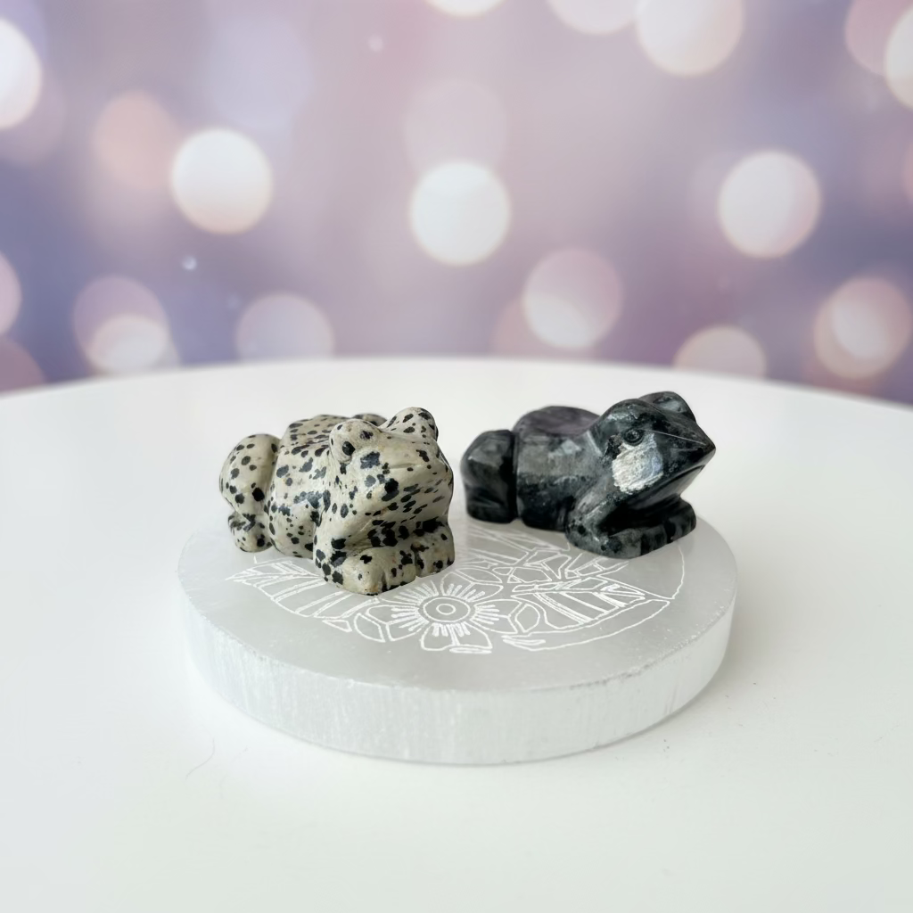 Crystal frogs