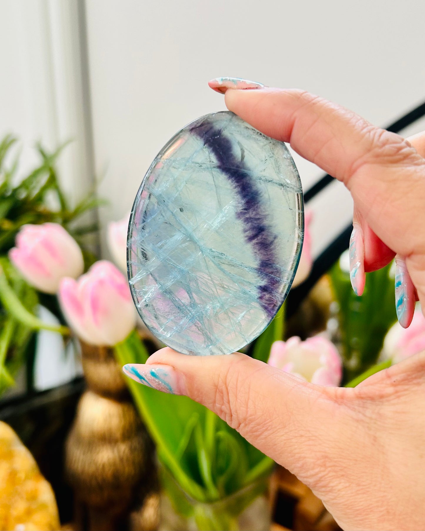 Fluorite palms